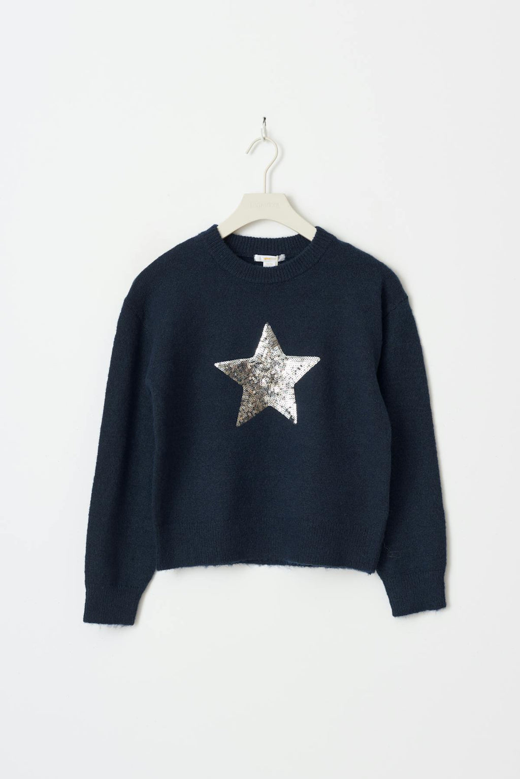 Y knitted star sweater