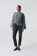 Slim straight jeans