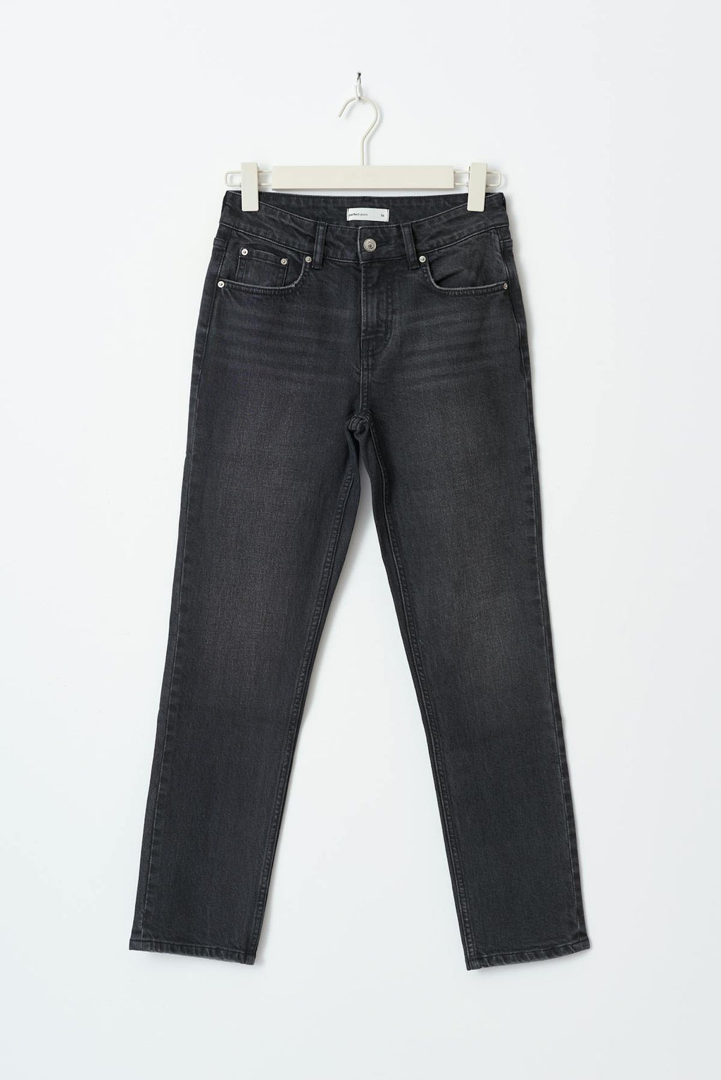 Slim straight jeans