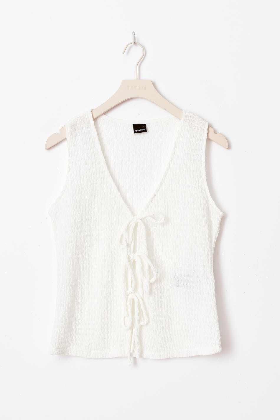 Tie front top