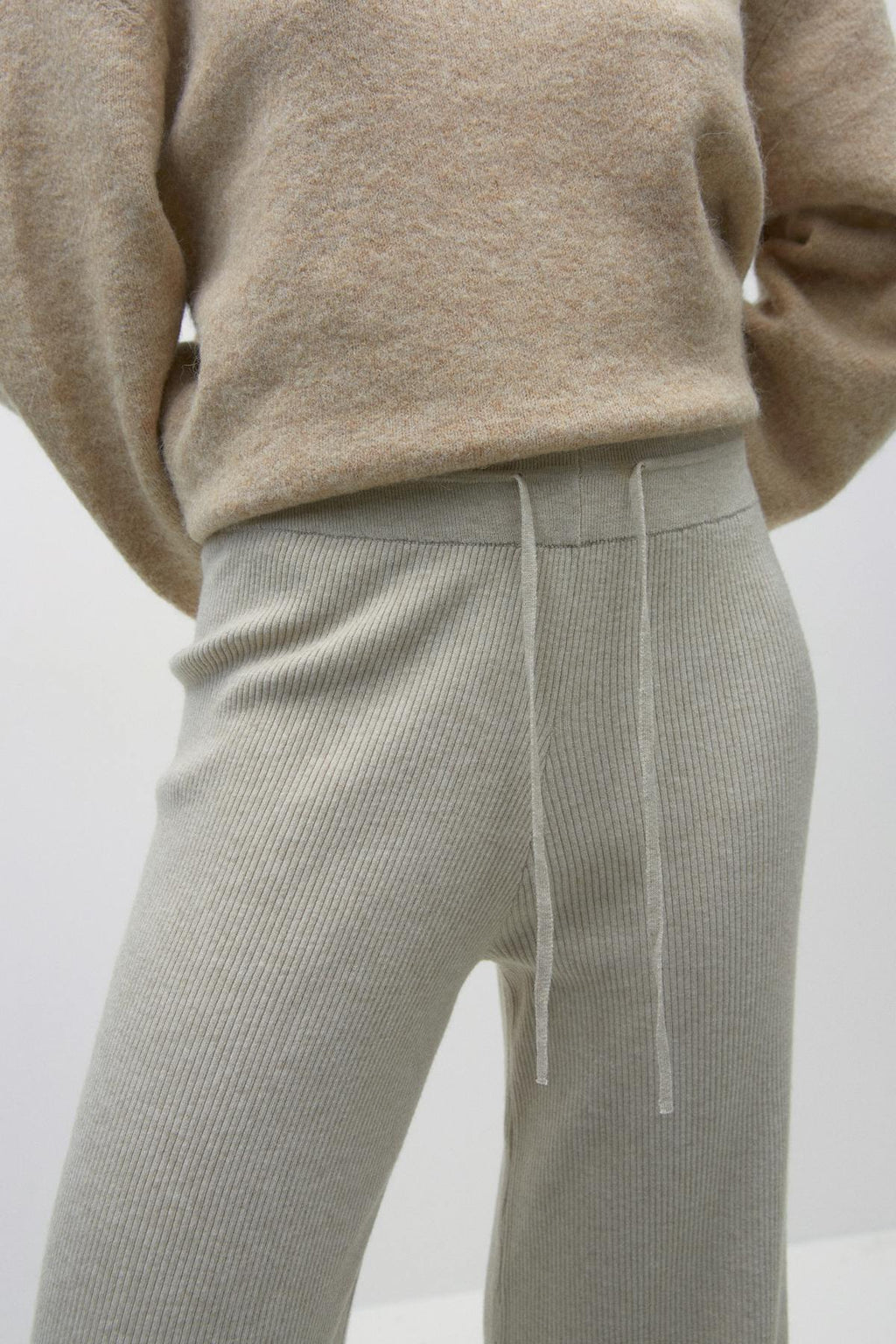 Knitted trousers
