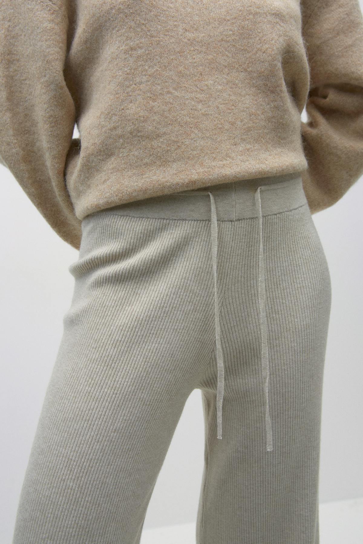 Knitted trousers