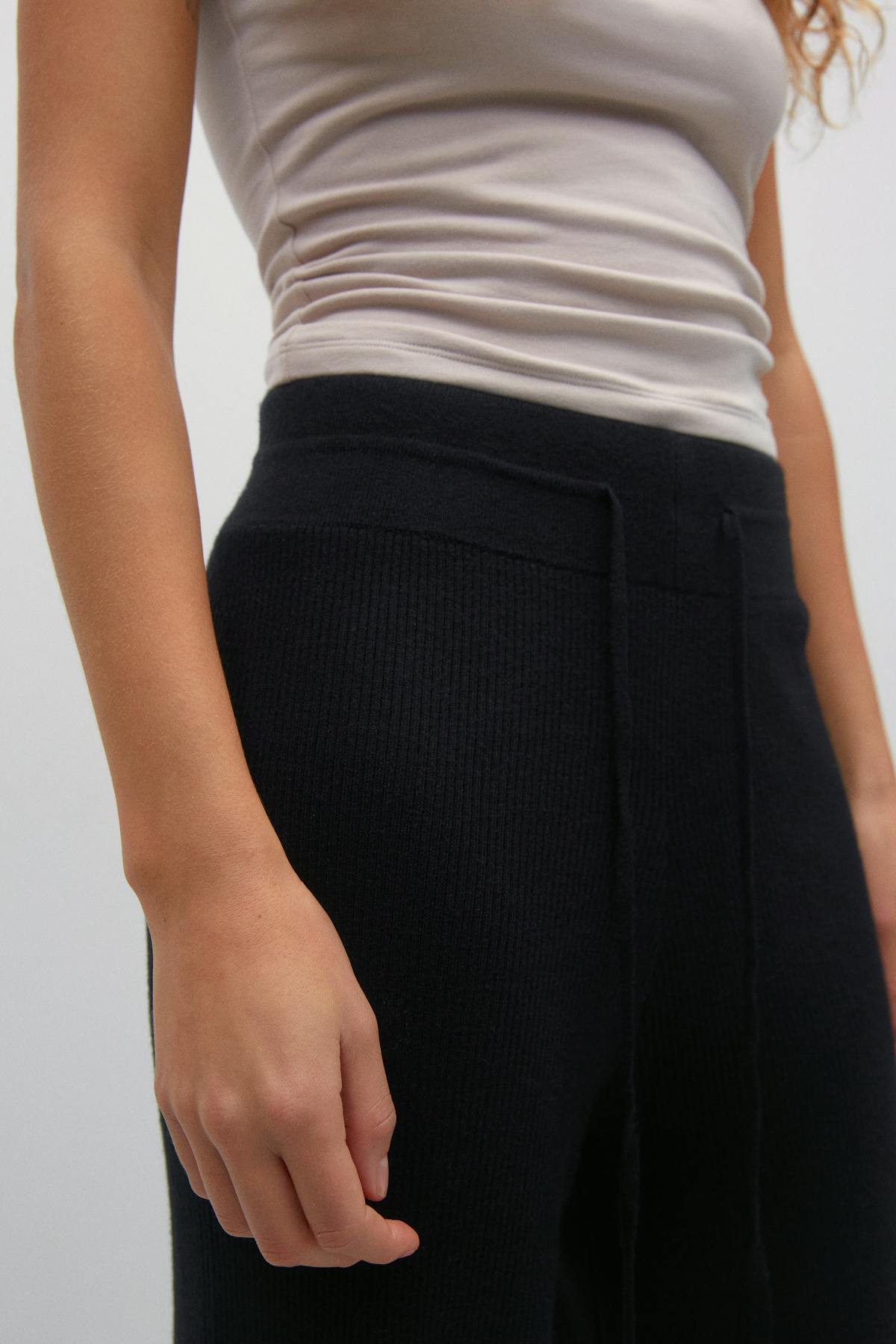 Knitted trousers