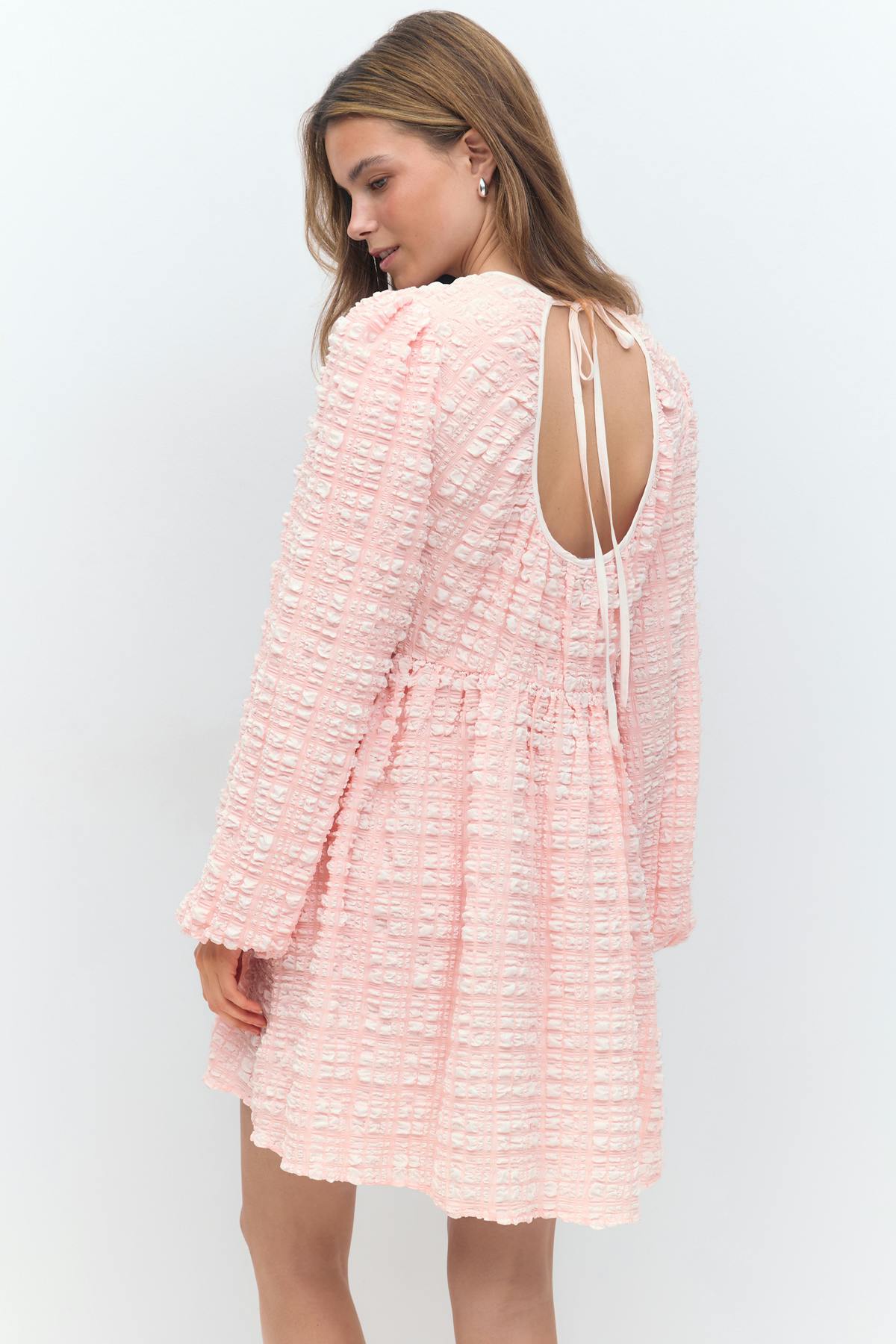 Open back dress