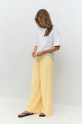 Striped soft trousers