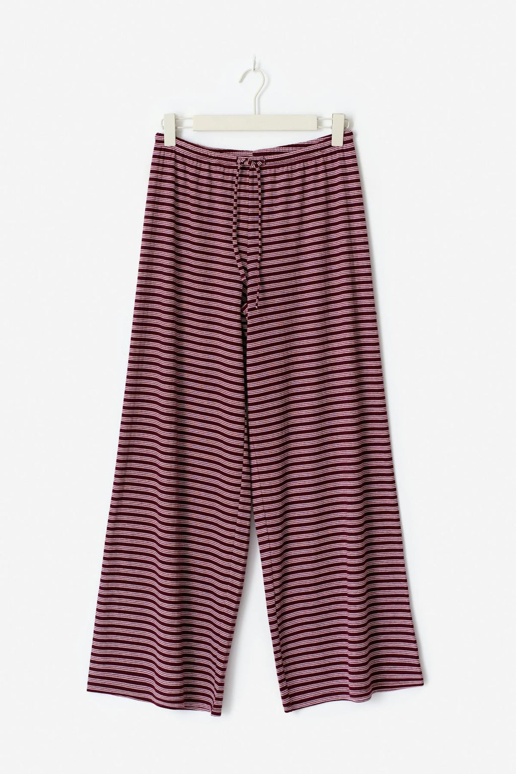 Striped soft trousers