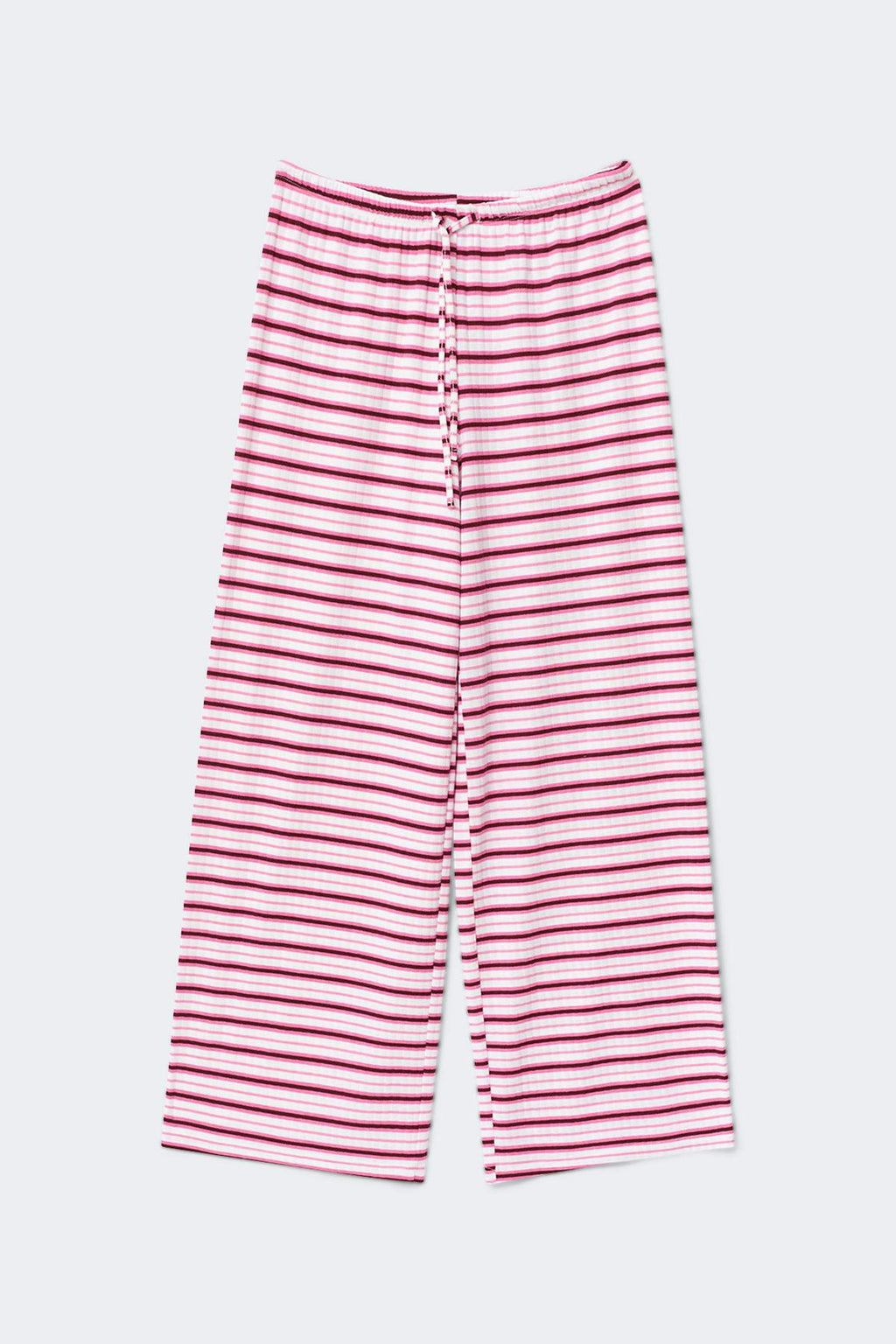 Striped soft trousers
