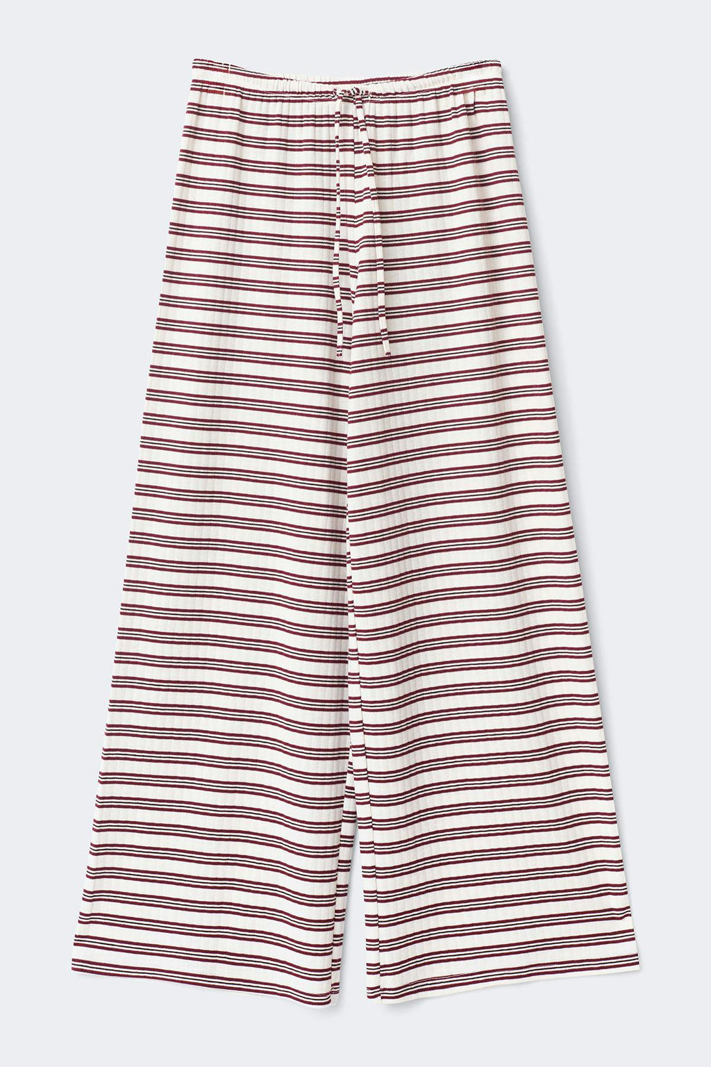 Striped soft trousers