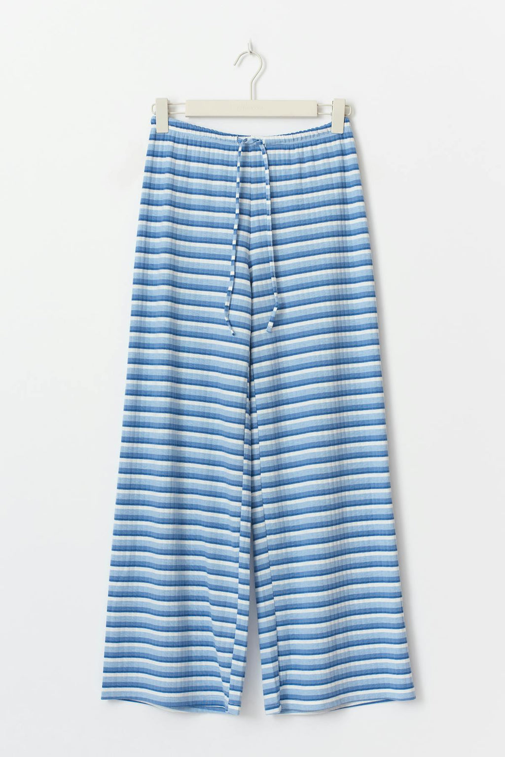 Striped soft trousers