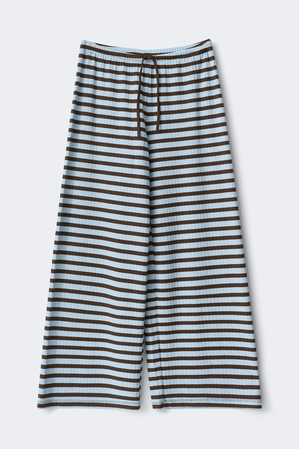 Striped soft trousers