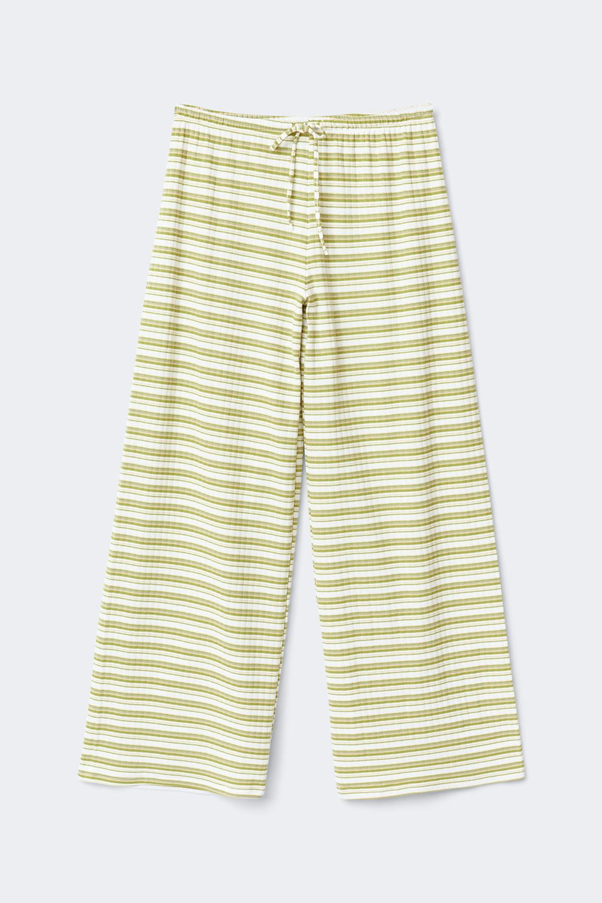 Striped soft trousers