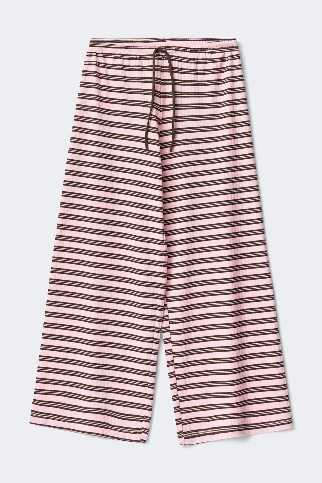 Striped soft trousers