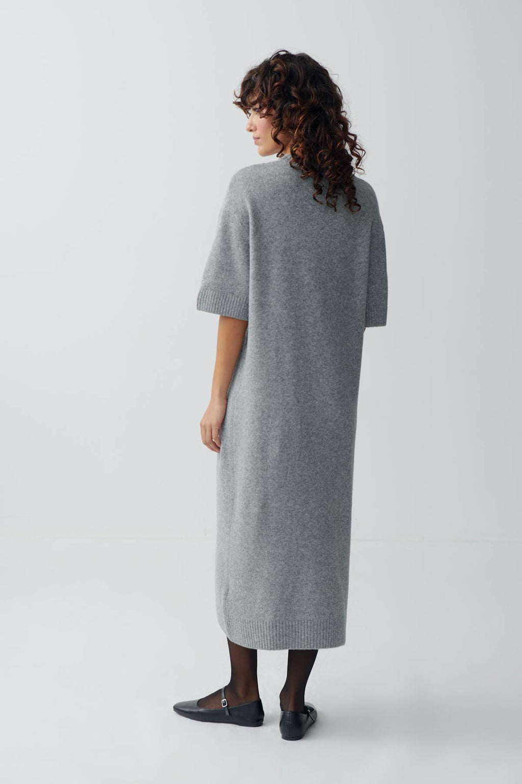 Knitted t-shirt dress