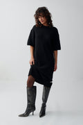Knitted t-shirt dress